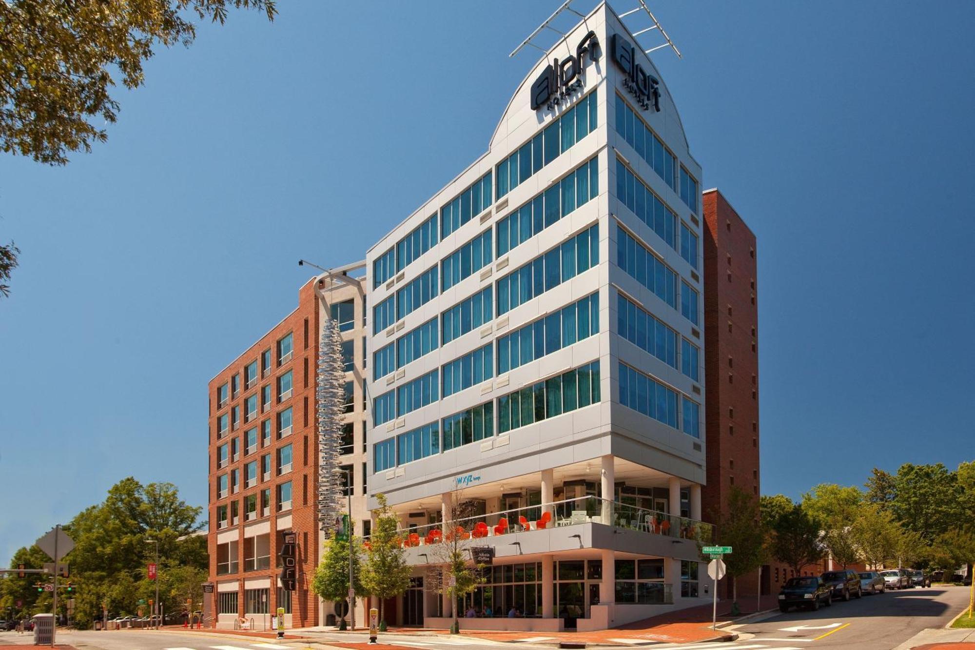 Aloft Raleigh Hotell Exteriör bild